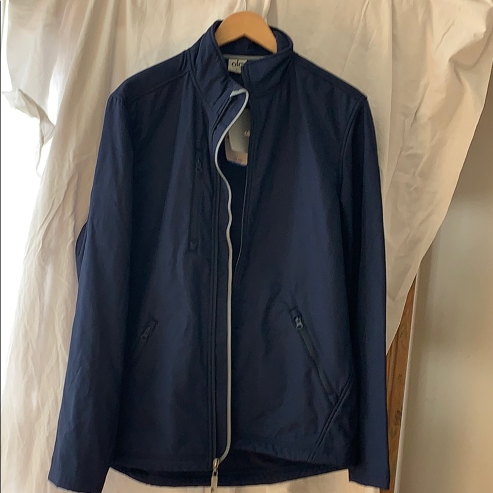 Alo yoga water resistant,  jacket with lining